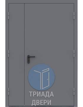 входная техническая дверь из металла для хозблока