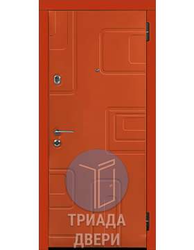 стальная элитная дверь для квартиры с отделкой мдф