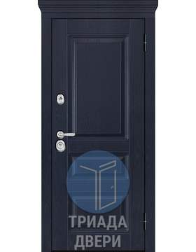 стальная элитная дверь с зеркалом в квартиру