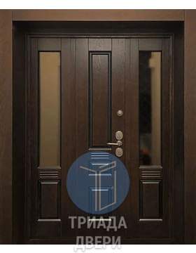 входная металлическая дверь с терморазрывом и боковой створкой для дачи