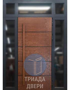наружная металлическая дверь мдф без замка
